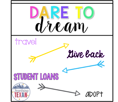 TPT Seller Challenge Week 2:  Dare to Dream…