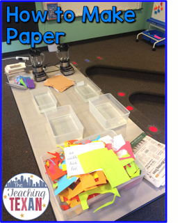 Monday Motivation:  Making Recycled Paper