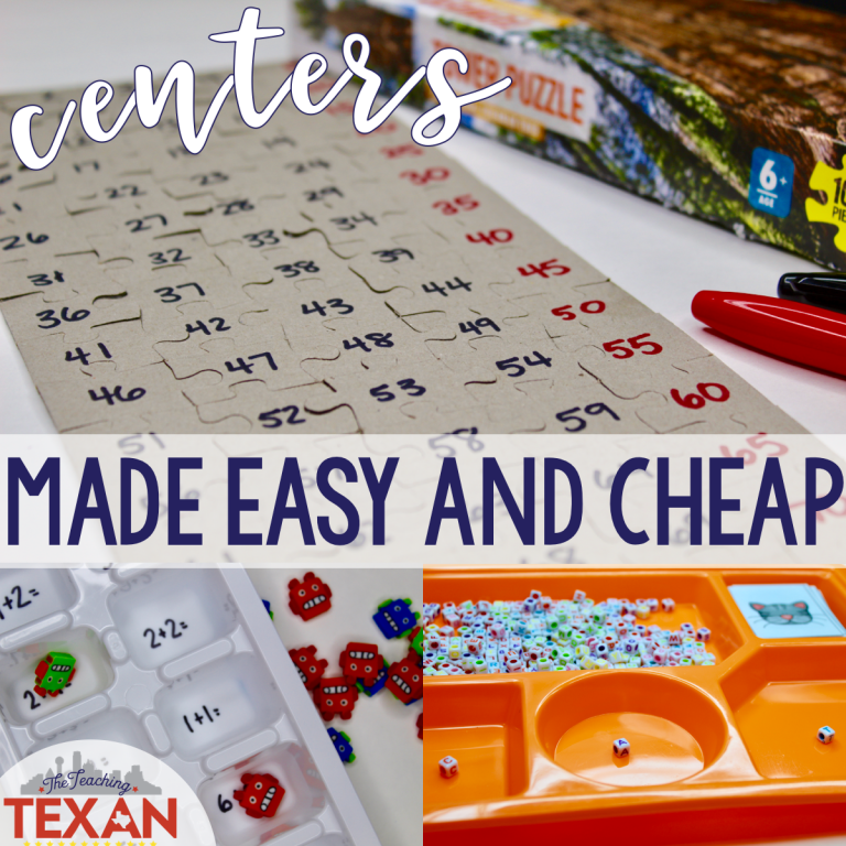 3 Amazing Center Activities That Are Easy and Cheap