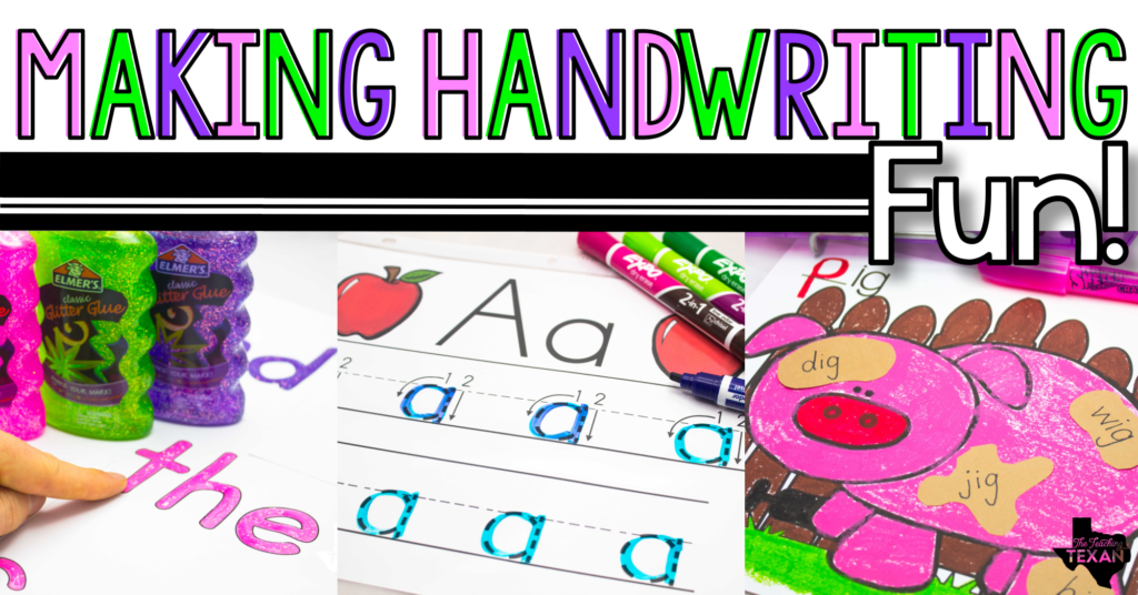 Spotlight on 4 Super Simple Ways to Make Handwriting Fun!