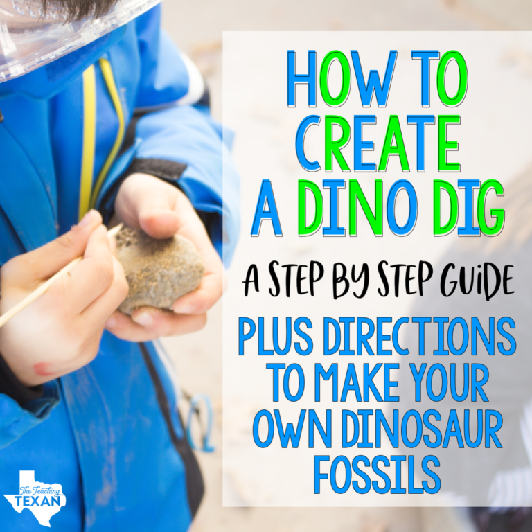 What You Need to Know to Create an Inspirational Dinosaur Dig