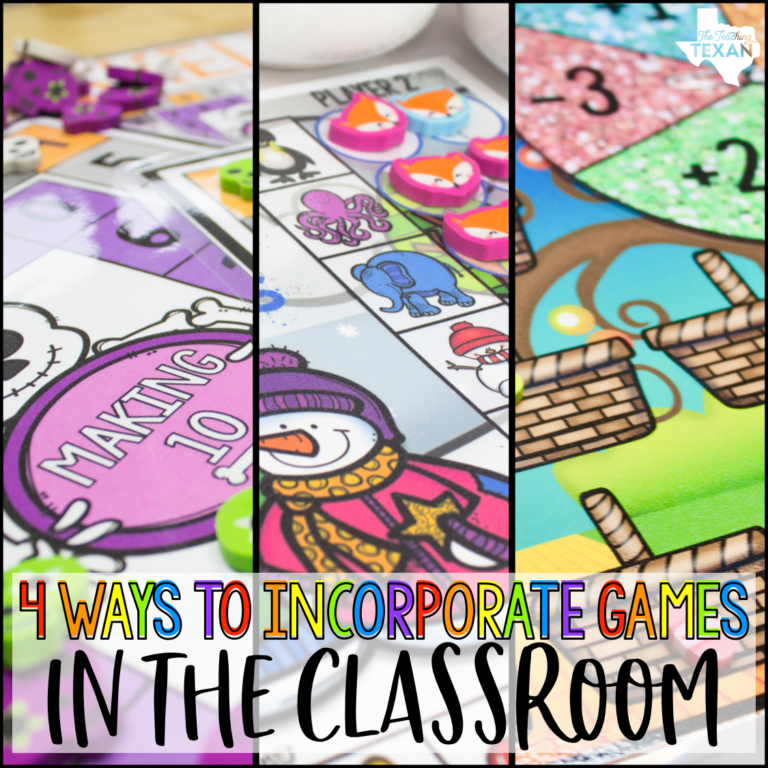 4 Ways to Incorporate Games in the Classroom