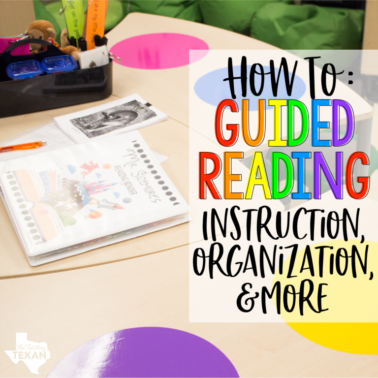 How To: Guided Reading Instruction, Organization, and More in a Nutshell
