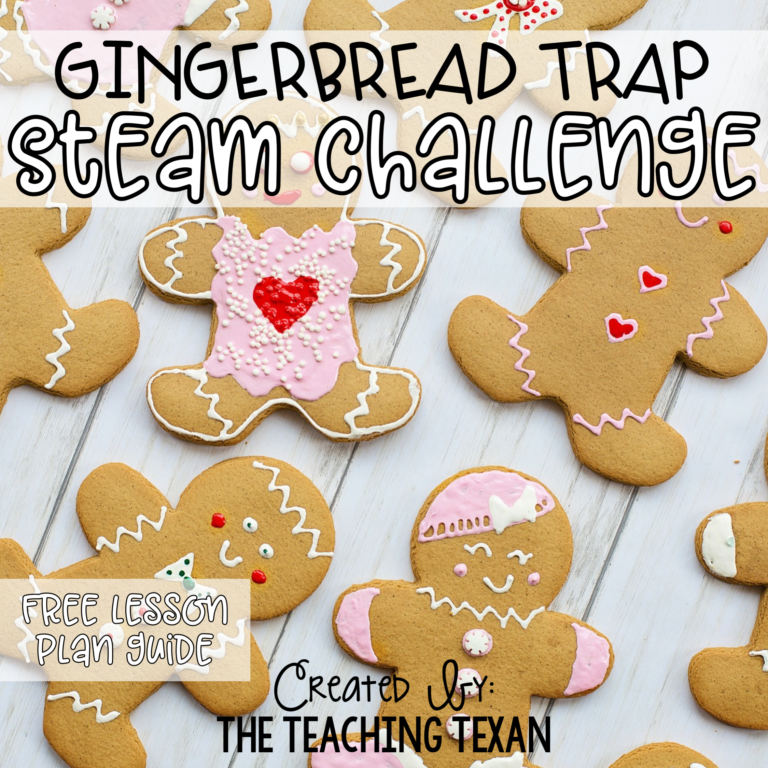 Gingerbread STEAM Activities + hoopla digital