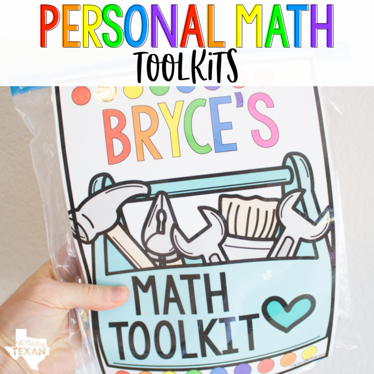 How to: Create Personal Student Math Toolkits