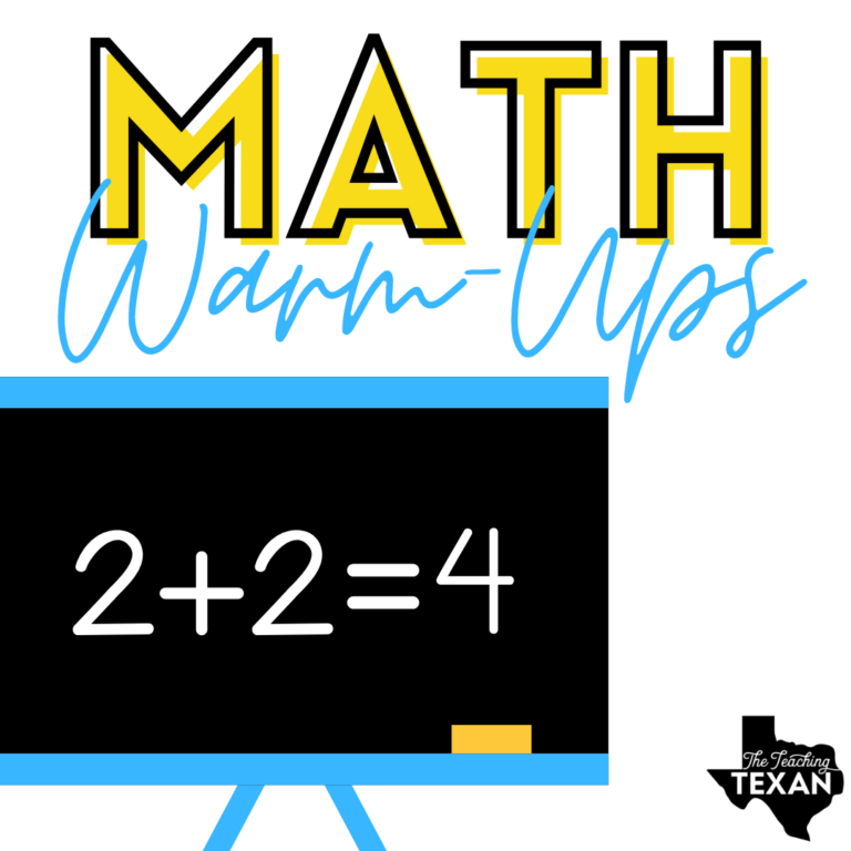 Math: Let’s Warm Up!