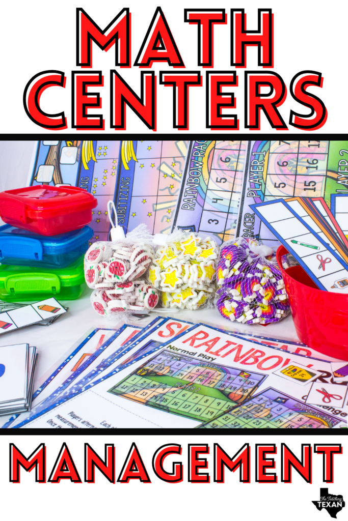 Math centers are the perfect way to engage students in meaningful practice while freeing yourself up to meet with guided math groups.  Whether you teach Kindergarten, First Grade, 2nd Grade or beyond - check out this post to see how to manage math centers in your classroom