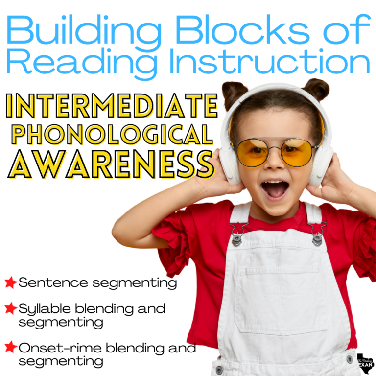 Building Blocks of Reading: Intermediate Phonological Awareness