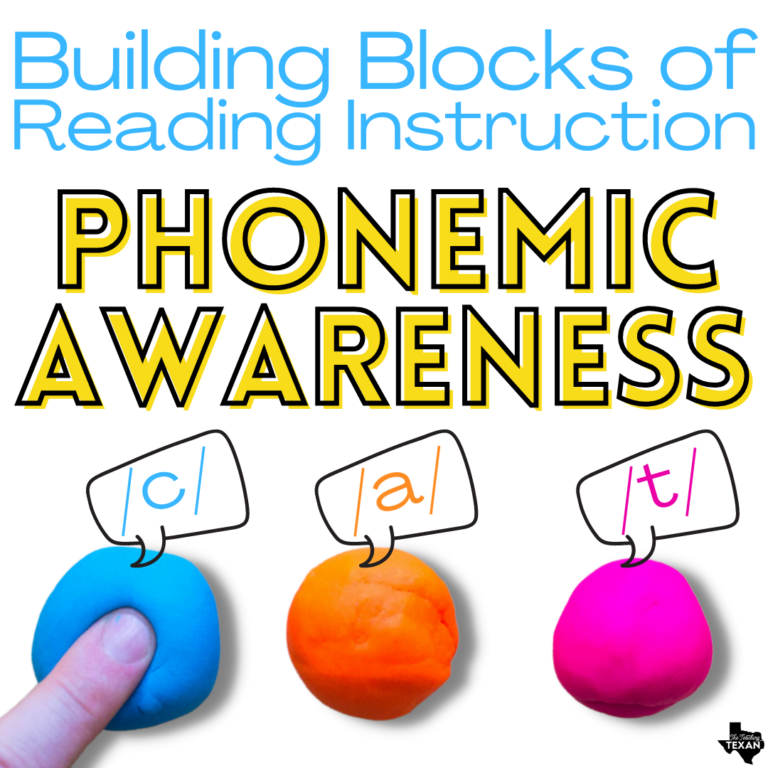 Building Blocks of Reading: Phonemic Awareness