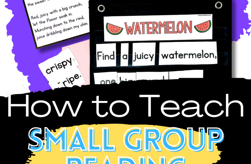 How to Teach Small Group Reading with Limited Resources